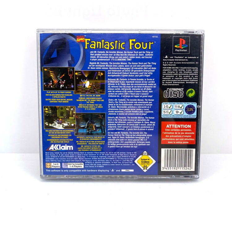 Fantastic Four Playstation 1