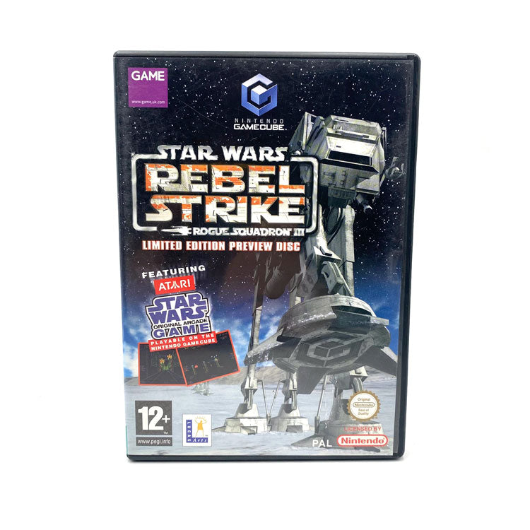 Star Wars Rebel Strike Rogue Squadron III Limited Edition Preview Disc Nintendo Gamecube