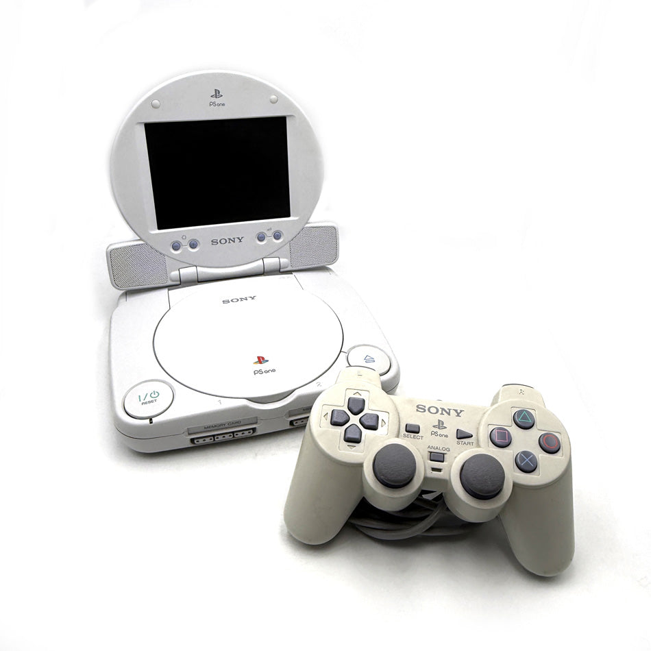 Console Playstation PsOne (SCPH-102) + Sony LCD Monitor 5 Inch