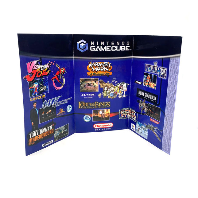Notice Flyer Publicitaire Nintendo Gamecube