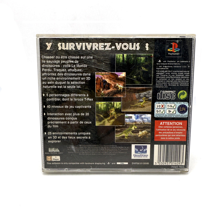 Le Monde Perdu Jurassic Park Playstation 1