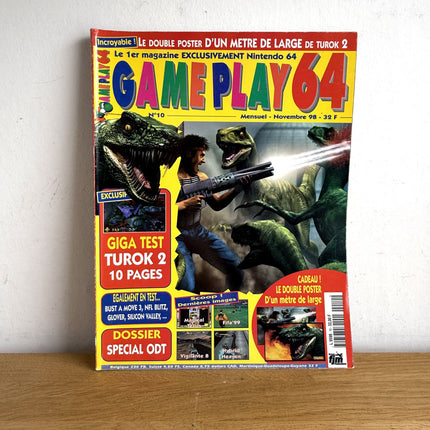 Magazines Gameplay 64 (à la pièce)