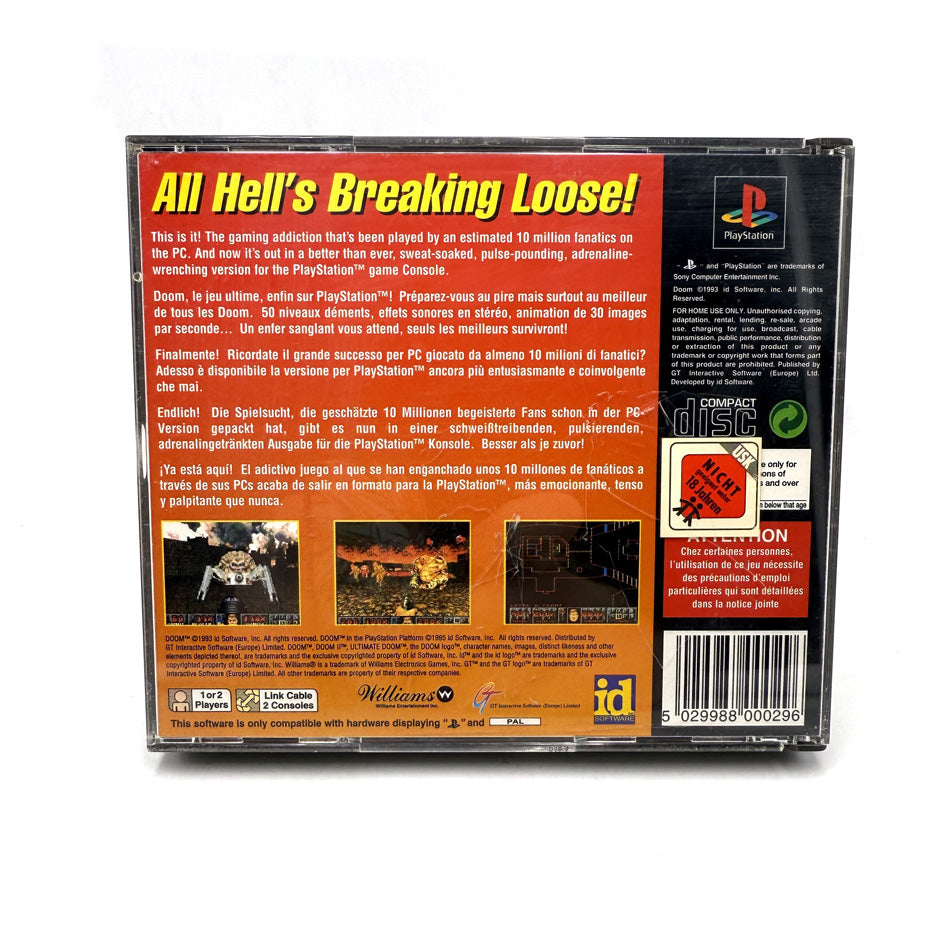 Doom Playstation 1 (Big Box)