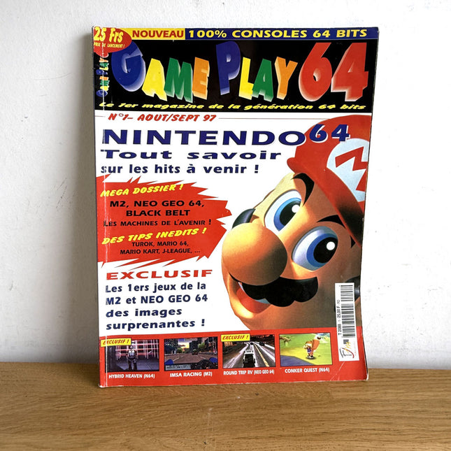 18 Gameplay 64 magazines (each)