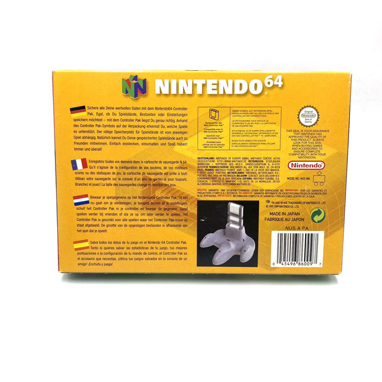 Carte Mémoire Controller Pak Nintendo 64