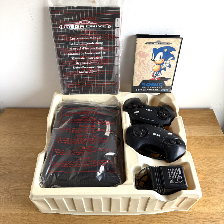 Console Sega Megadrive (PAL) Sonic The Hedgehog Pack