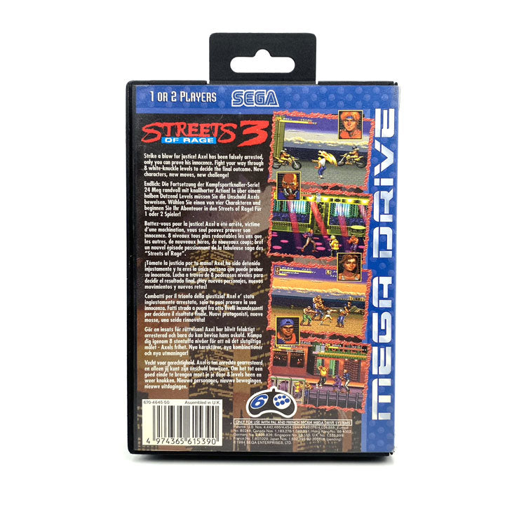 Streets Of Rage 3 Sega Megadrive