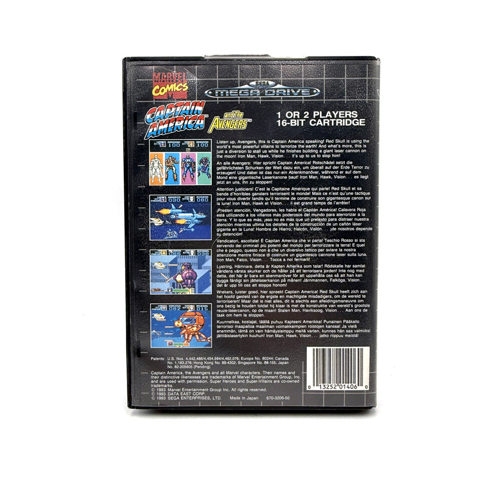 Captain America And The Avengers Sega Megadrive