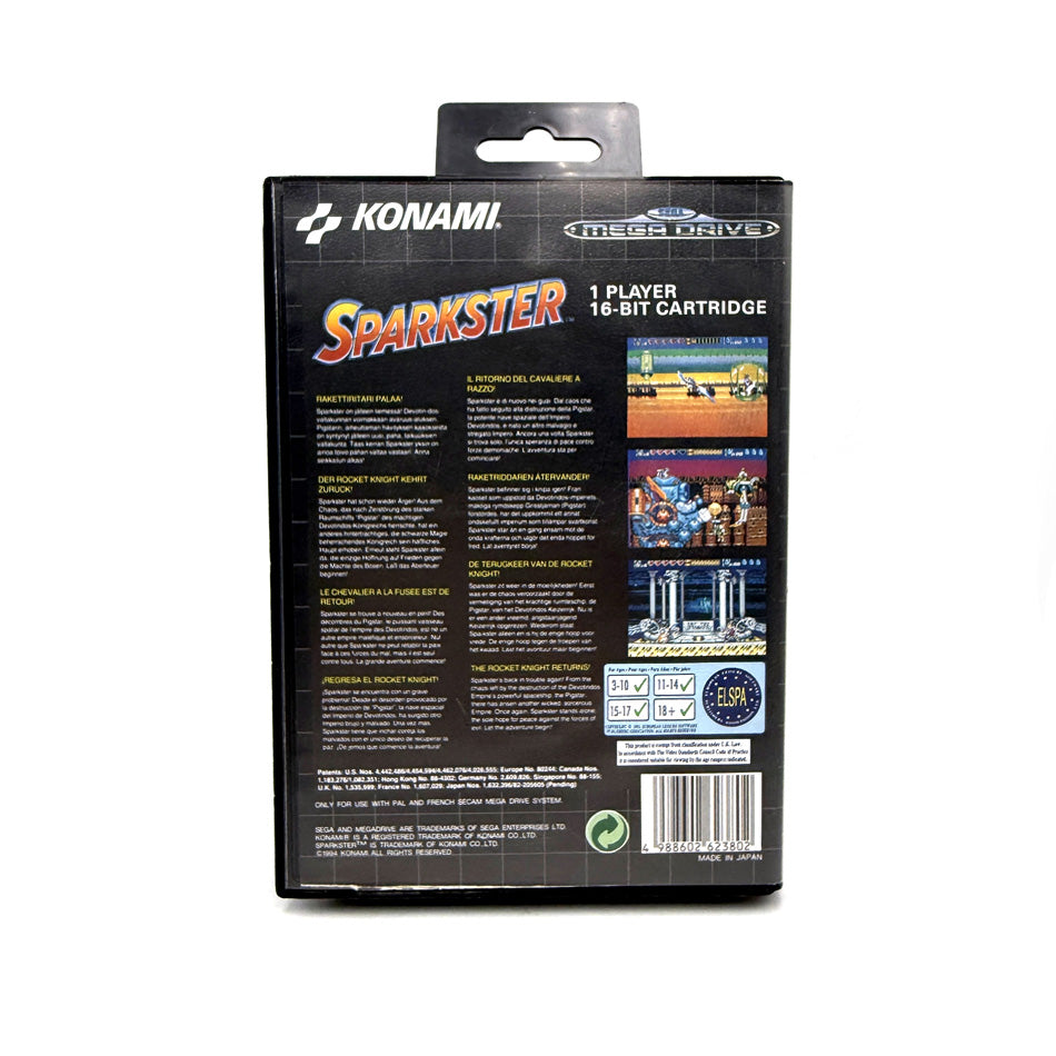 Sparkster Sega Megadrive 