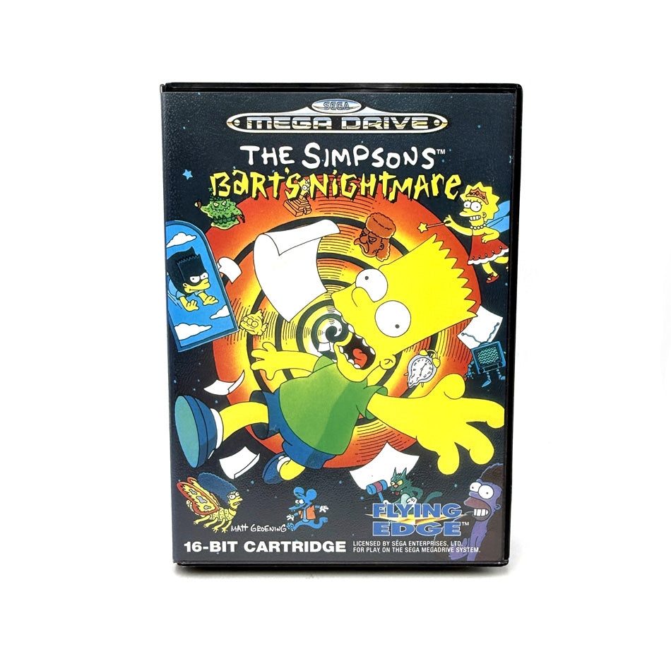 The Simpsons Bart's Nightmare Sega Megadrive