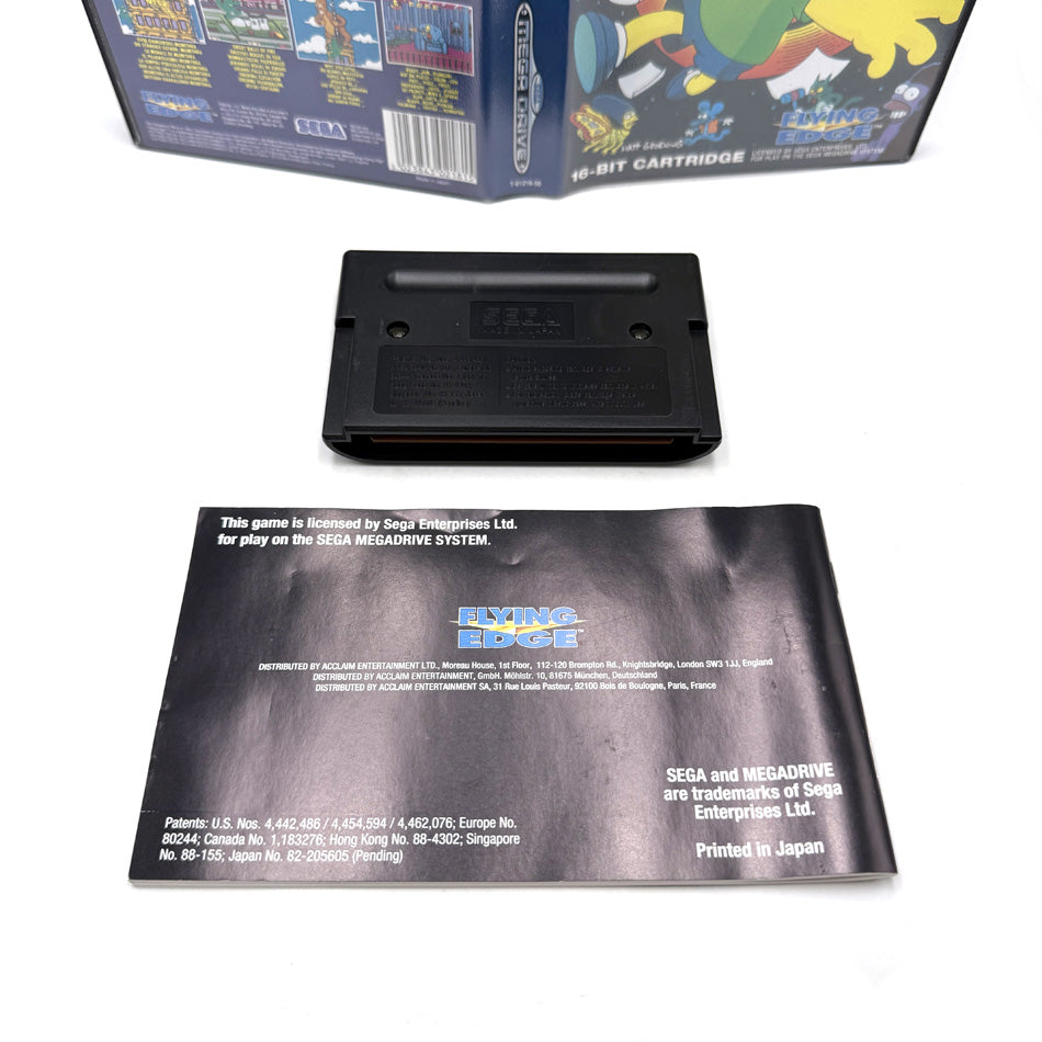 The Simpsons Bart's Nightmare Sega Megadrive