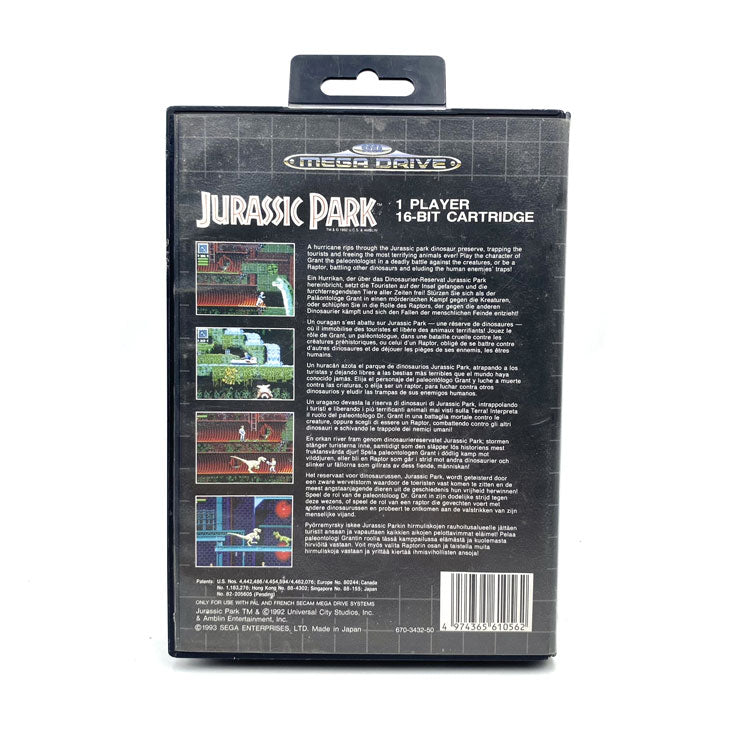 Jurassic Park Sega Megadrive