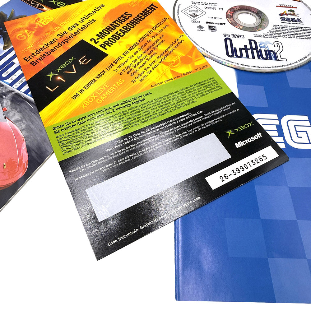 Outrun 2 Xbox (Out Run)