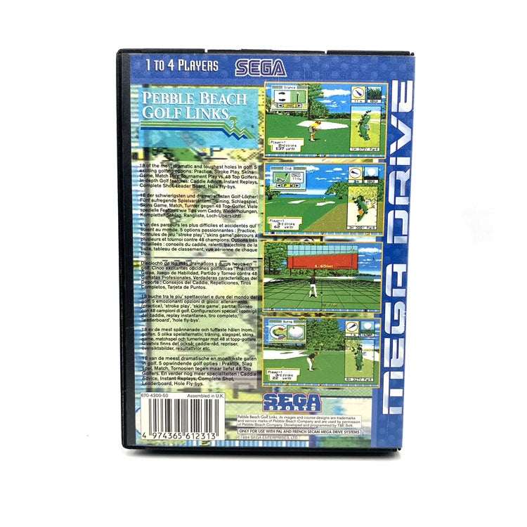 Pebble Beach Golf Links Sega Megadrive