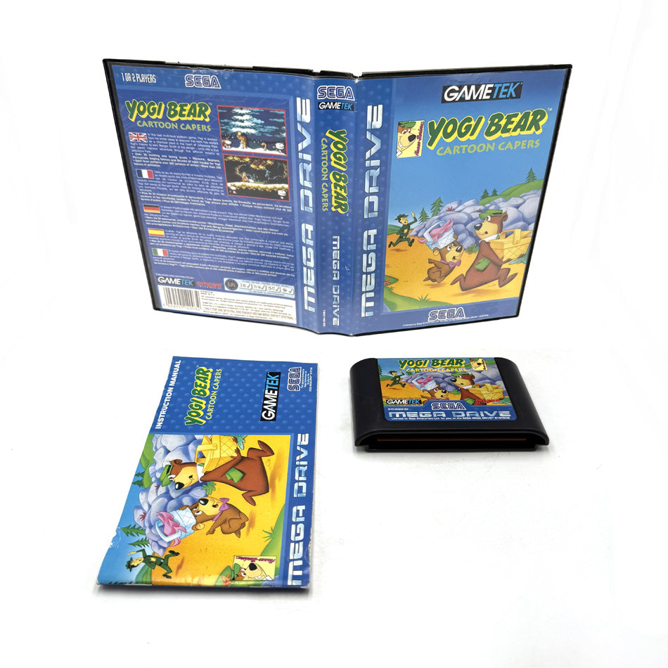 Yogi Bear Cartoon Capers Sega Megadrive