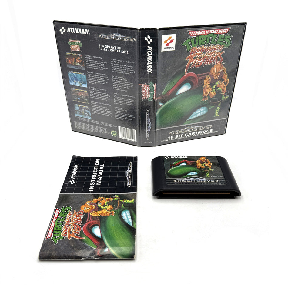 Teenage Mutant Hero Turtles Tournament Fighters Sega Megadrive