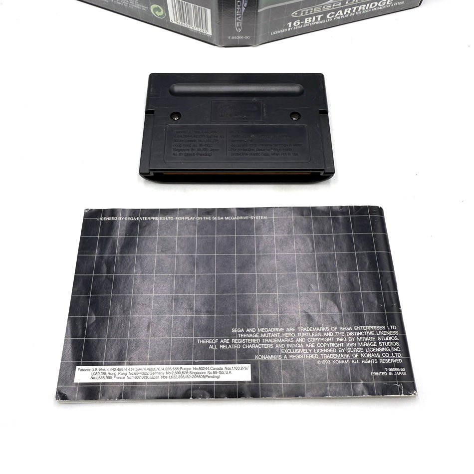 Teenage Mutant Hero Turtles Tournament Fighters Sega Megadrive