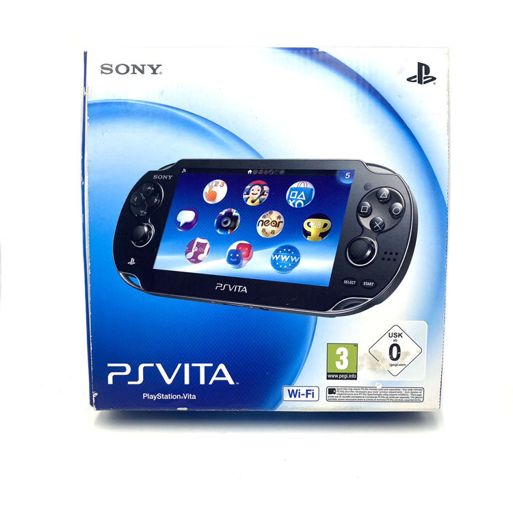 Console Playstation PS Vita Wi-Fi PCH-1004 Crystal Black (Oled)