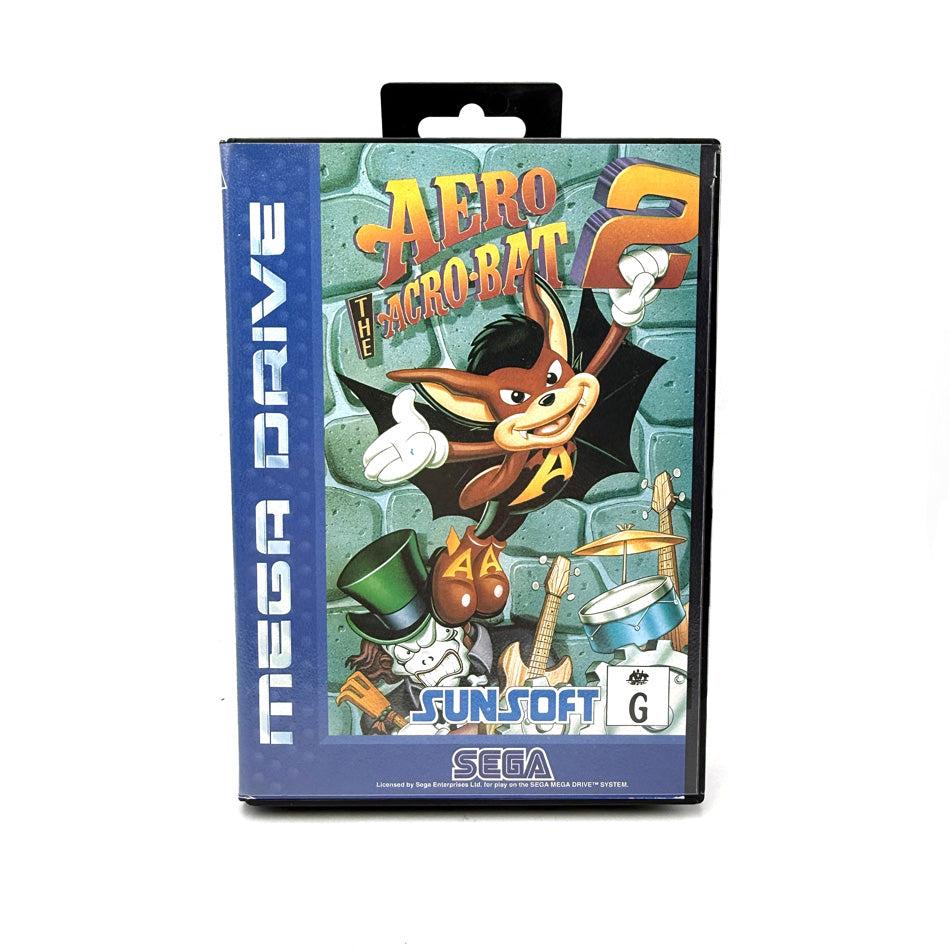 Aero The Acrobat 2 Sega Megadrive (RARE)