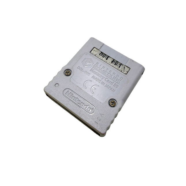 Carte Mémoire Pokemon Colosseum Nintendo Gamecube 59 Blocs