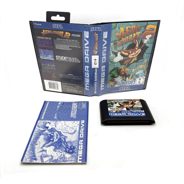 Aero The Acrobat 2 Sega Megadrive (RARE)