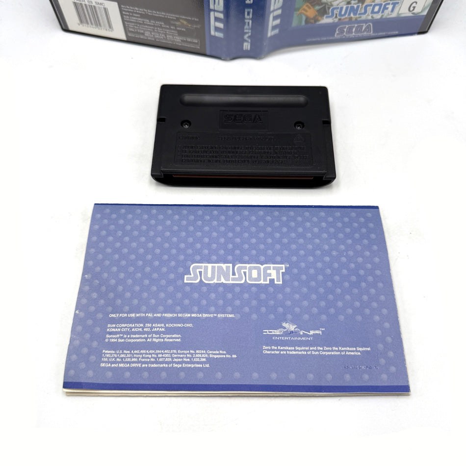 Aero The Acrobat 2 Sega Megadrive (RARE)