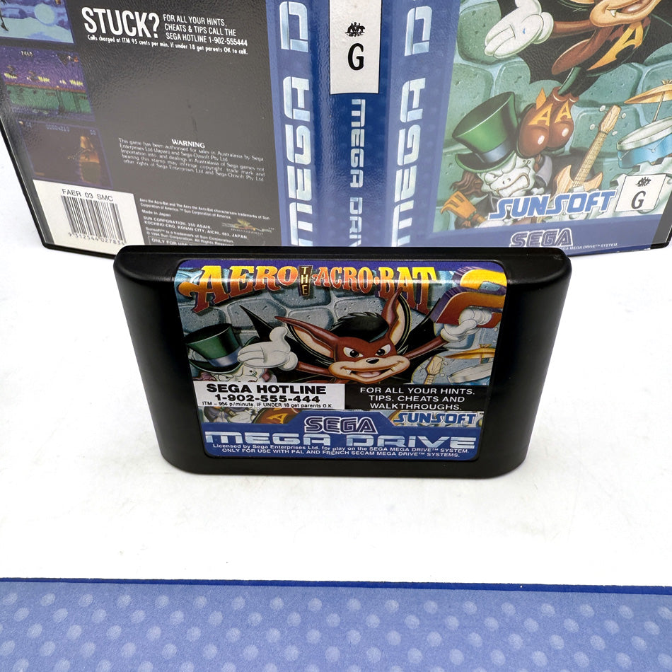 Aero The Acrobat 2 Sega Megadrive (RARE)