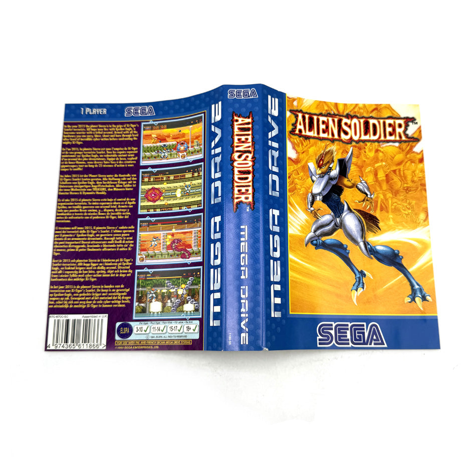 Alien Soldier Sega Megadrive