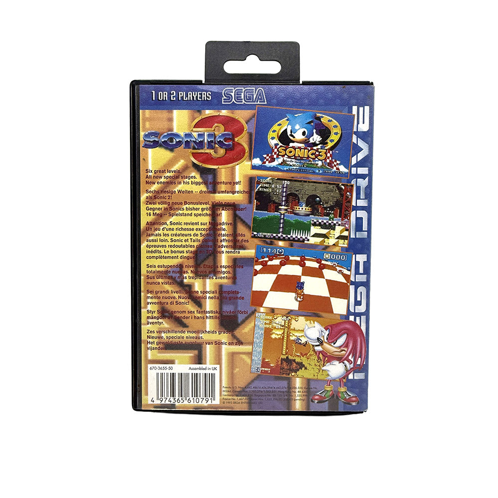 Sonic 3 Sega Megadrive