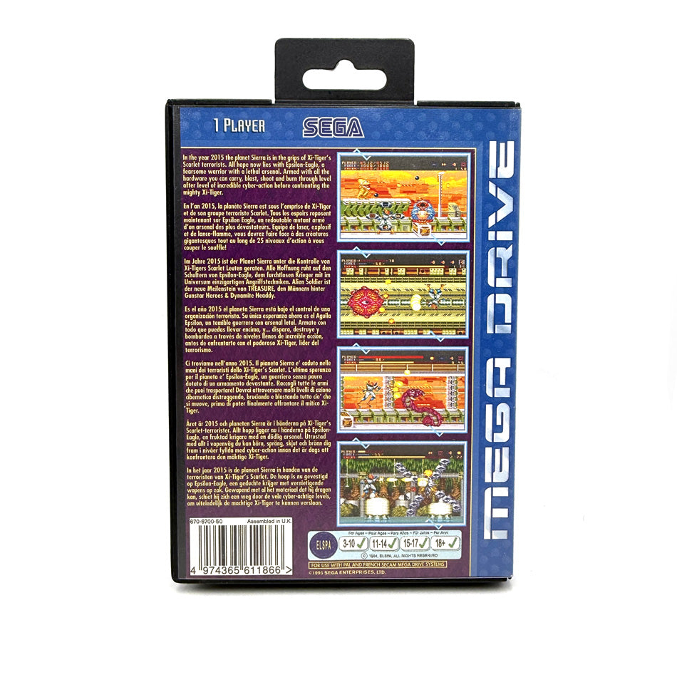 Alien Soldier Sega Megadrive