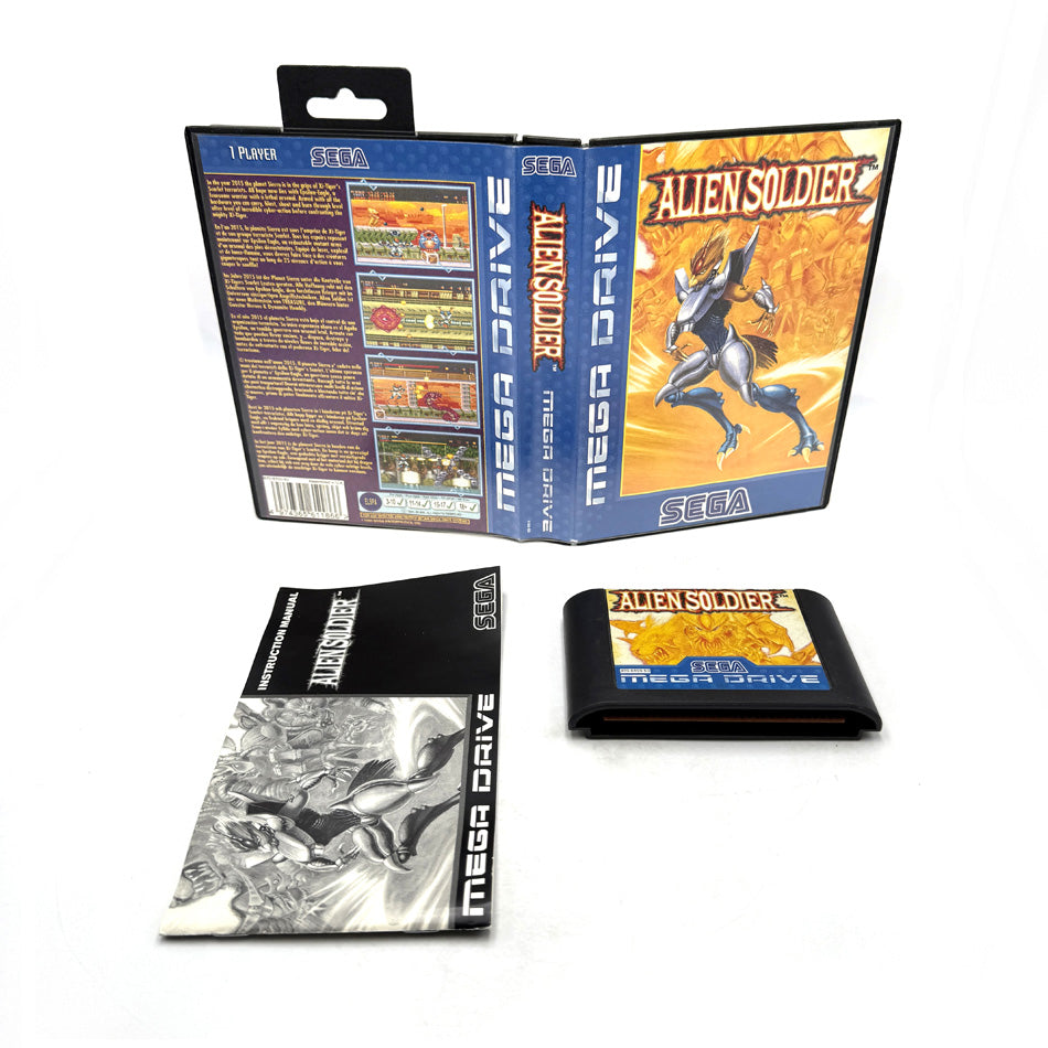 Alien Soldier Sega Megadrive