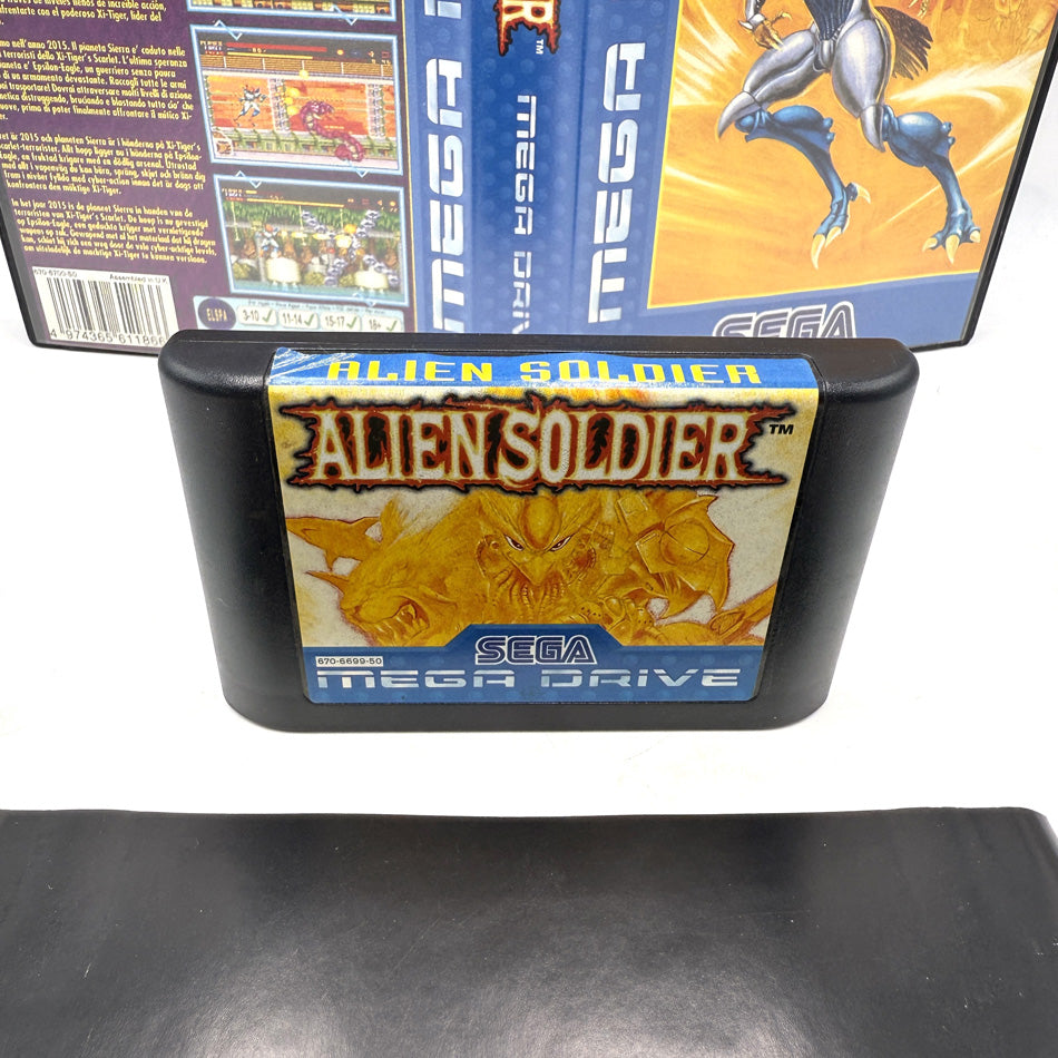 Alien Soldier Sega Megadrive