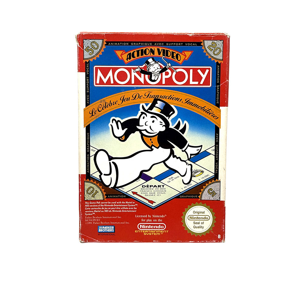 Monopoly Nintendo NES