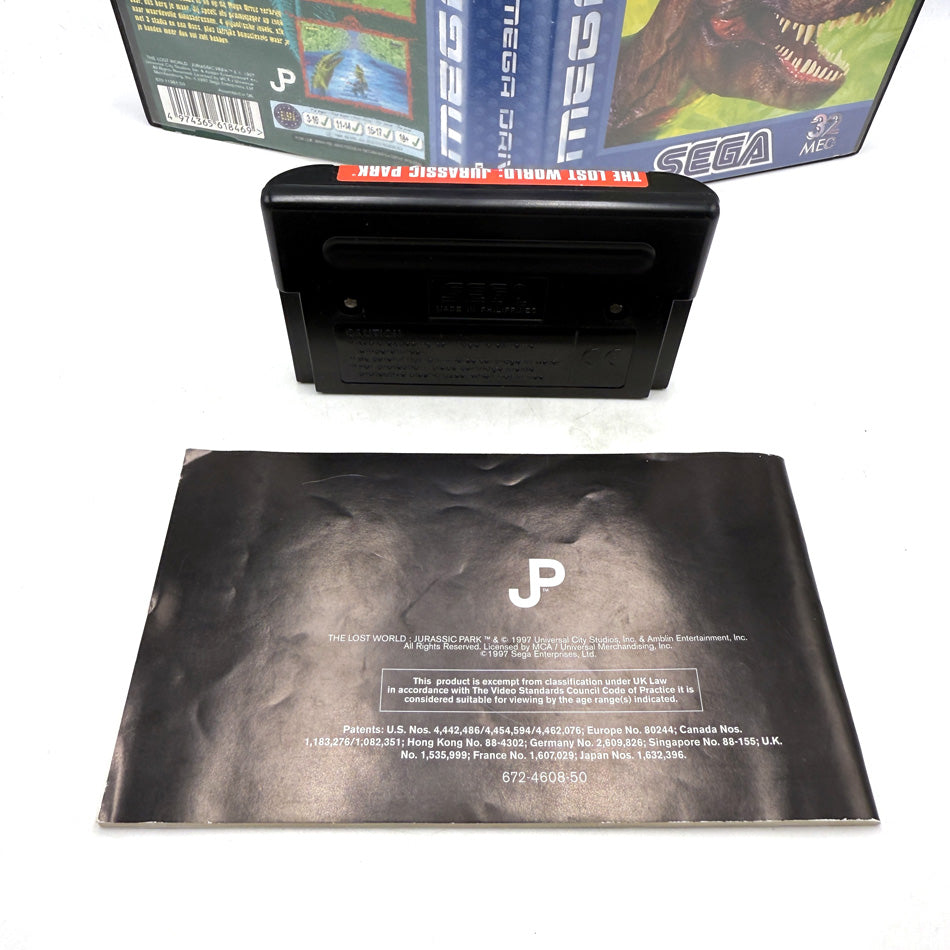 The Lost World Jurassic Park Sega Megadrive