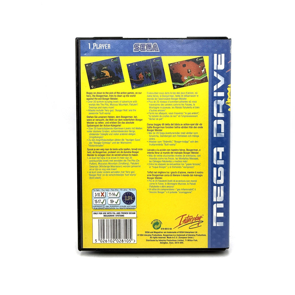 Boogerman A Pick And Flick Adventure Sega Megadrive