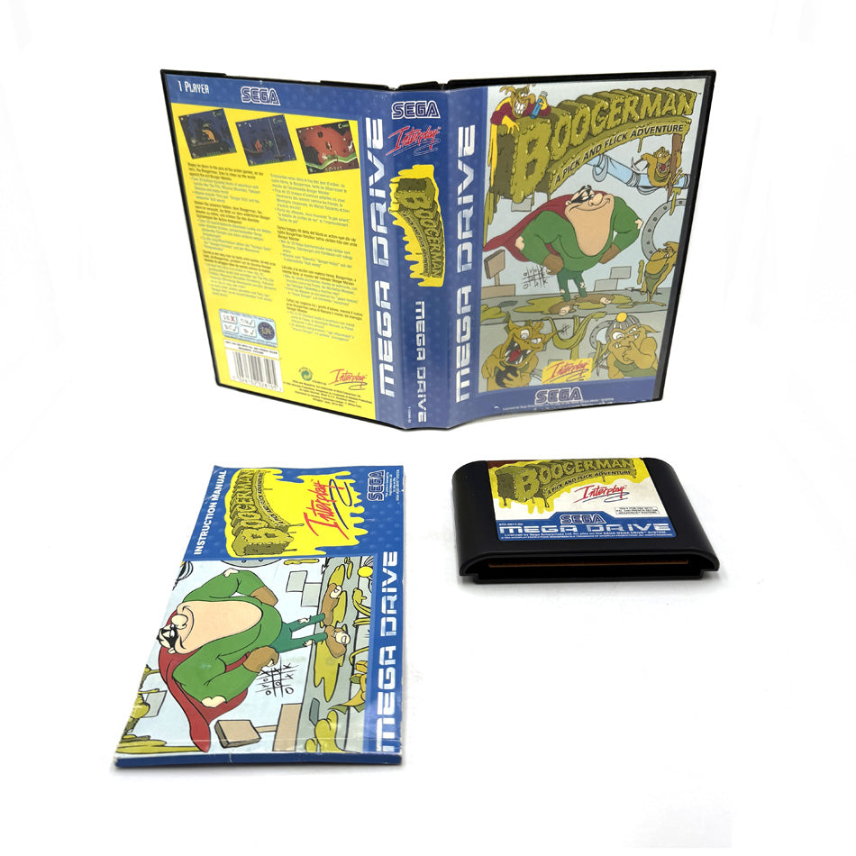Boogerman A Pick And Flick Adventure Sega Megadrive