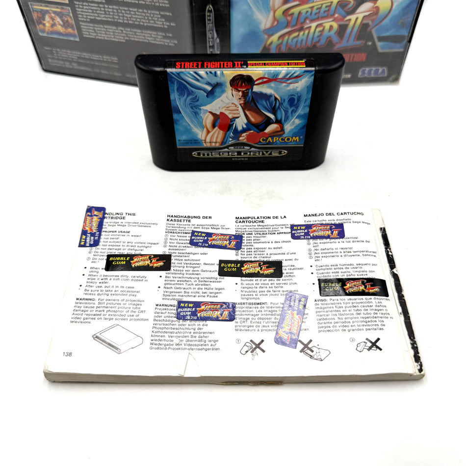 Street Fighter II Special Champion Edition Sega Megadrive