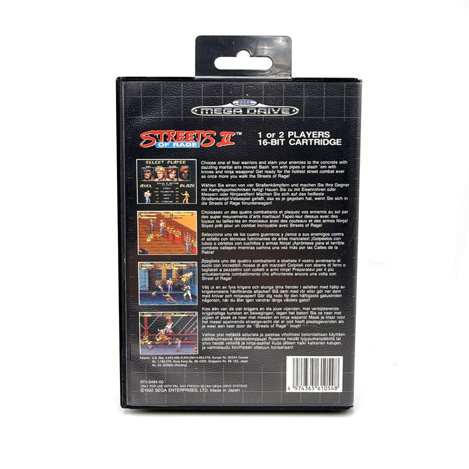 Streets Of Rage II Sega Megadrive