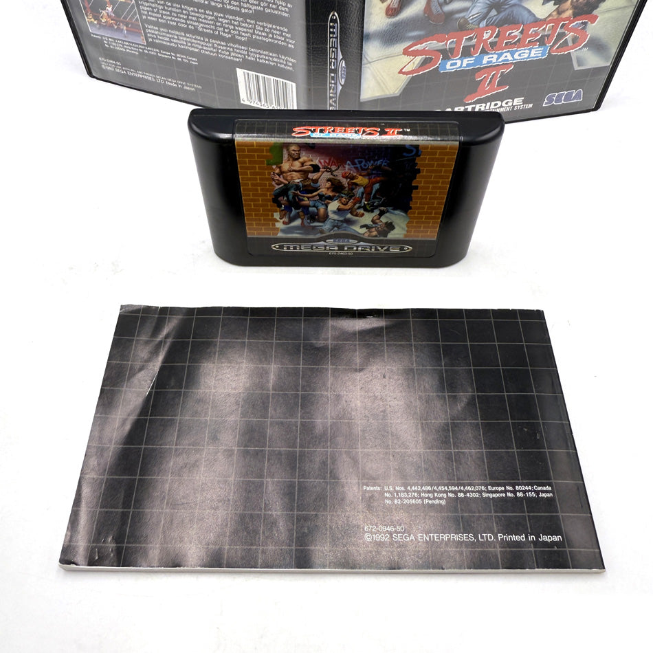 Streets Of Rage II Sega Megadrive
