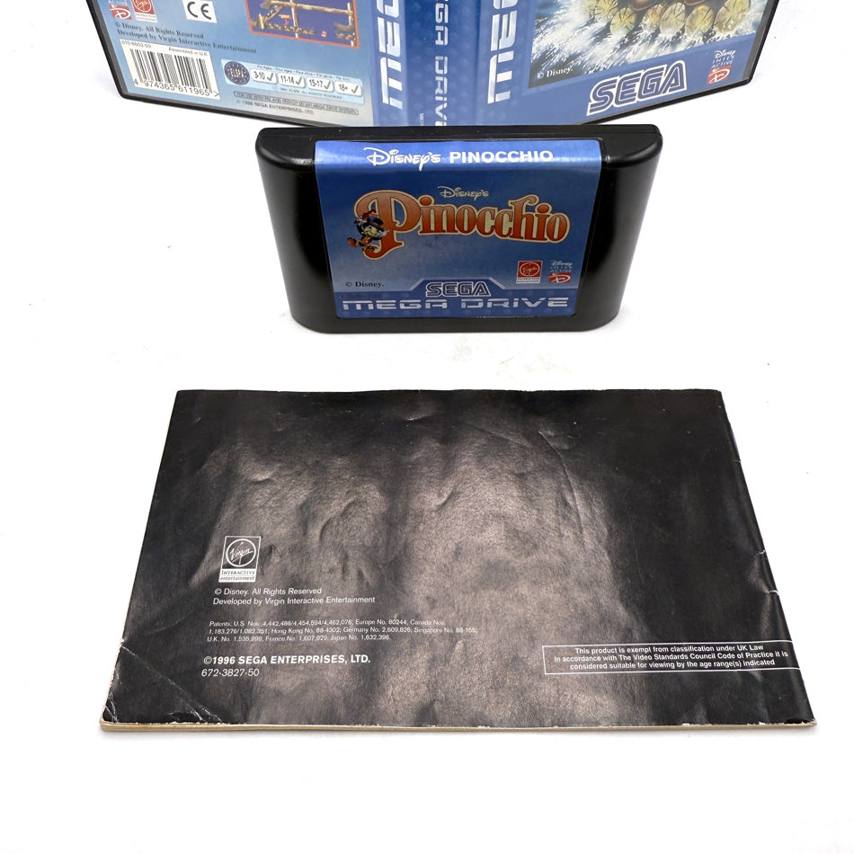 Disney's Pinocchio Sega Megadrive