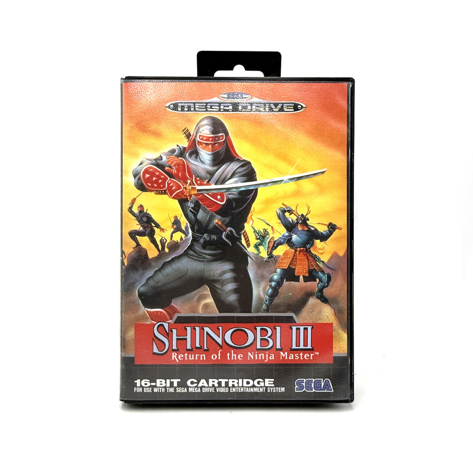 Shinobi III Return Of The Ninja Master Sega Megadrive (RARE)