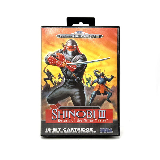 Shinobi III Return Of The Ninja Master Sega Megadrive (RARE)