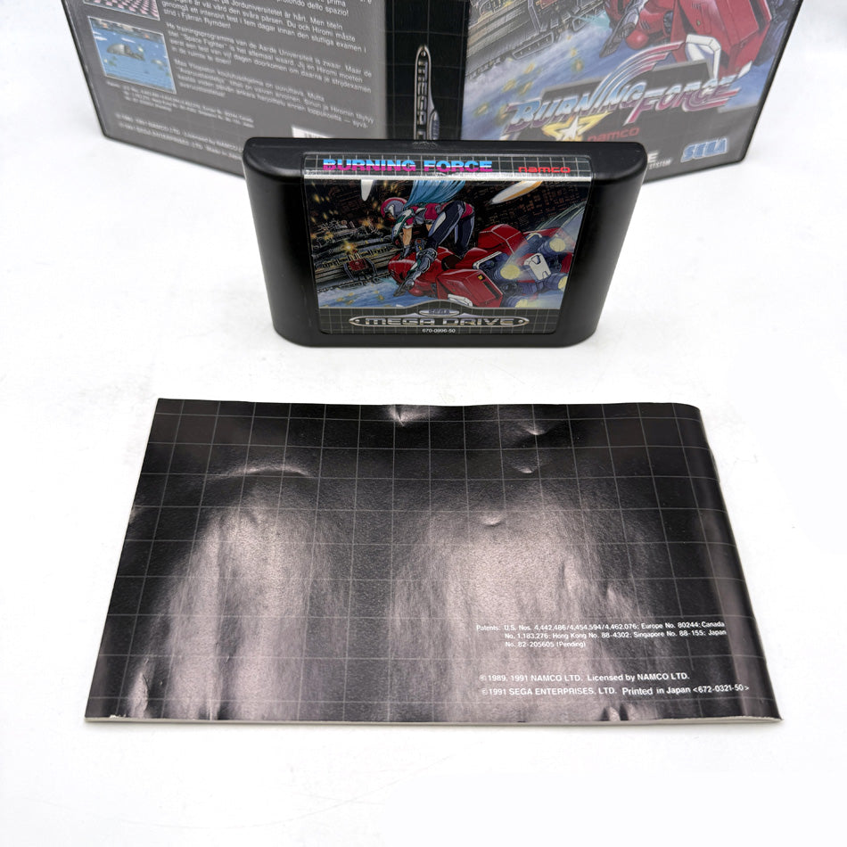 Burning Force Sega Megadrive