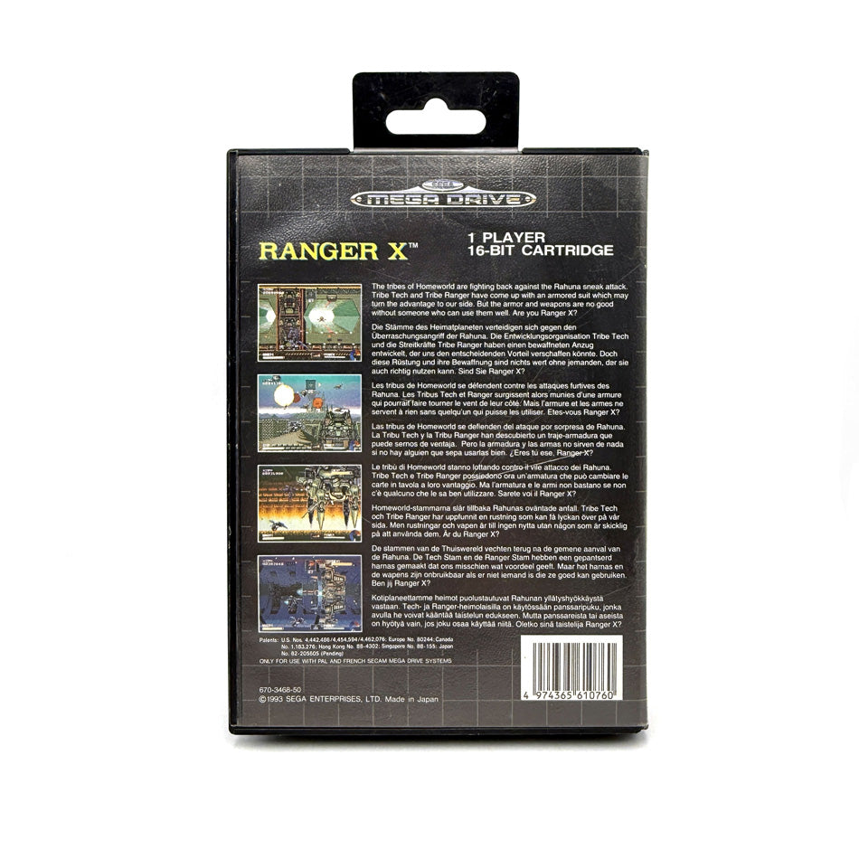 Ranger X Sega Megadrive