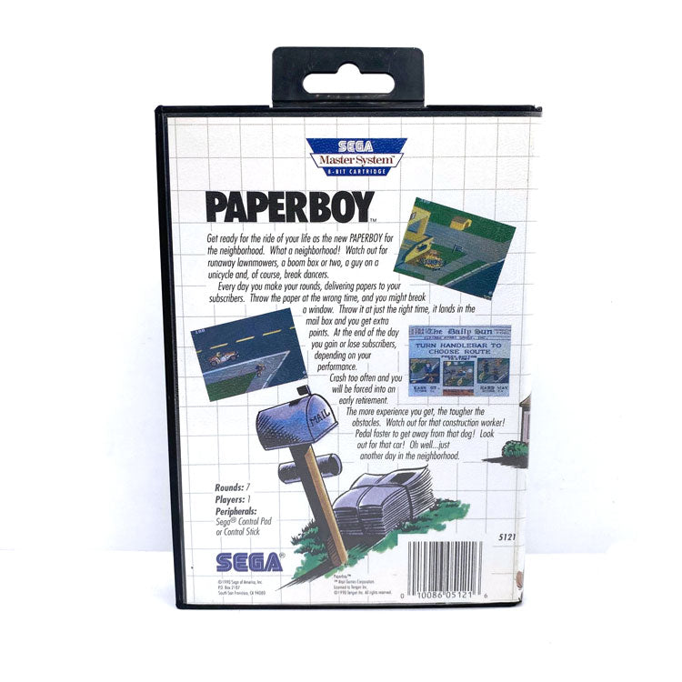 Paperboy Sega Master System (US)