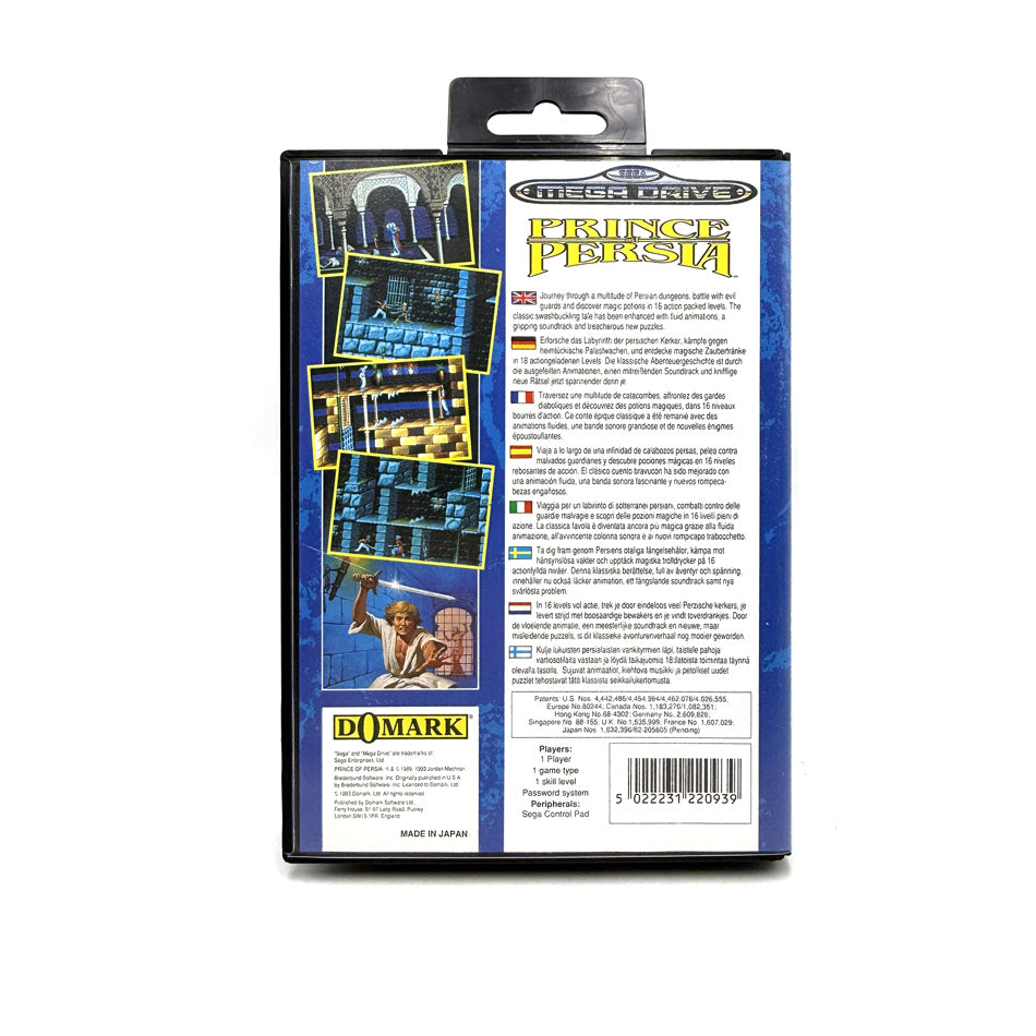 Prince Of Persia Sega Megadrive