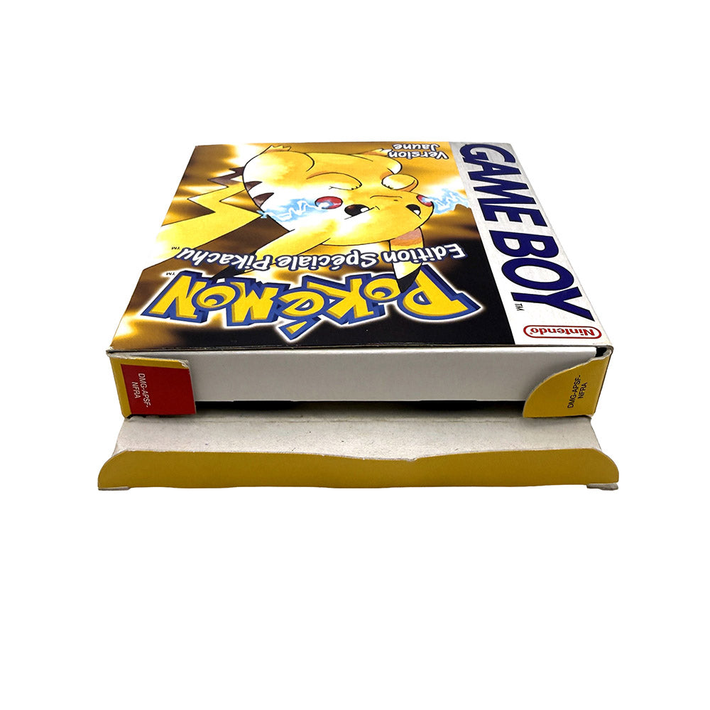 Boite et notices Pokemon Version Jaune Edition Spéciale Pikachu Nintendo Game Boy