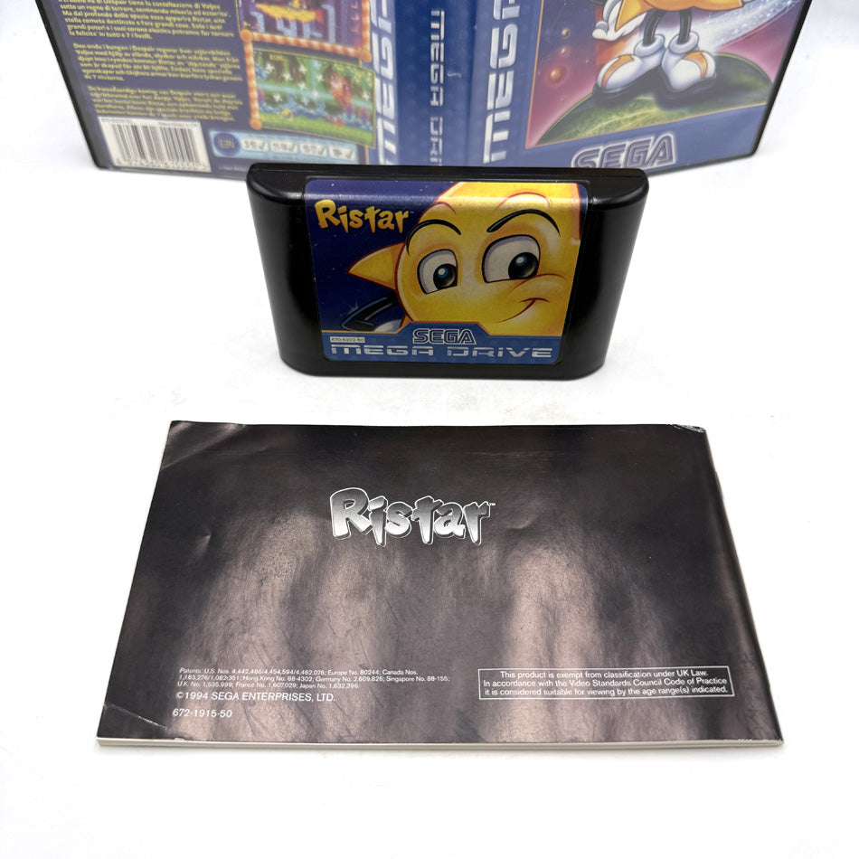 Ristar Sega Megadrive (RARE)
