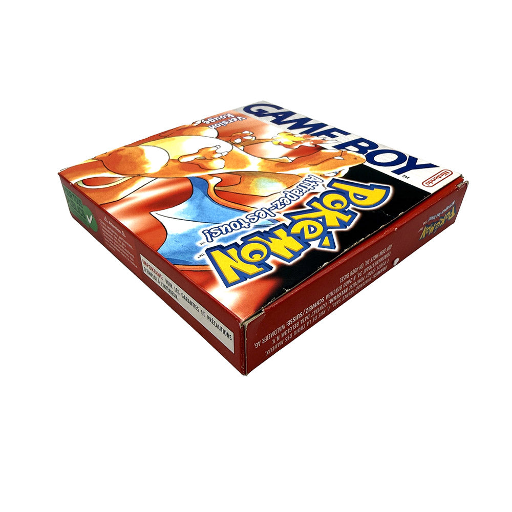 Pokemon Version Rouge Nintendo Game Boy