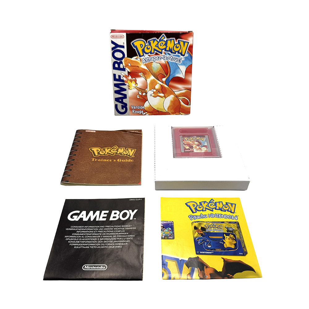 Pokemon Version Rouge Nintendo Game Boy
